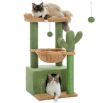 Arbre à chat design cactus vert 79 cm - Vignette | Arbre à Chats