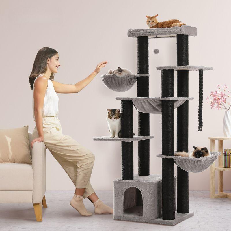 Arbre à Chat selon la Taille