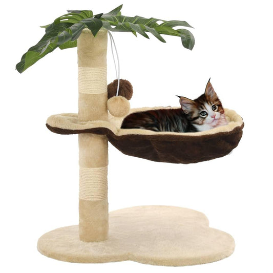 Arbre à chat design palmier de luxe