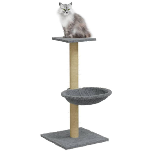 Arbre à chat avec griffoir en sisal 74 cm